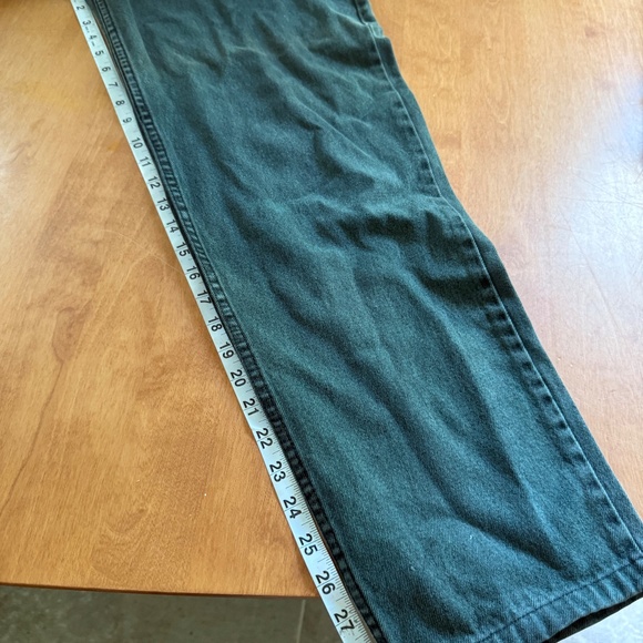 Stefano Green Denim Jeans 36X34 Straight Leg - Picture 4 of 14